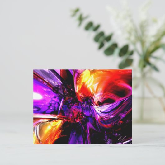 Carte Postale Sentiments mitigés Abstraits (Debout devant)