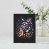 Carte Postale Sentinelle de la Porte des Étoiles (Debout devant)