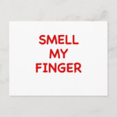 Carte Postale Sentir Mon Doigt (Devant)