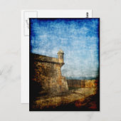 Carte Postale Sentry Post Vieux San Juan (Devant / Derrière)
