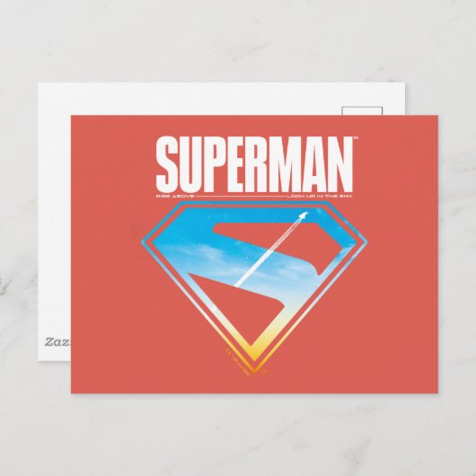 Carte Postale S'Envole à Travers le S-Bouclier (Devant / Derrière)