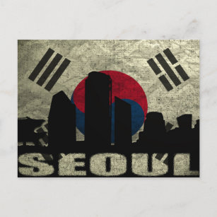 Carte postale Séoul