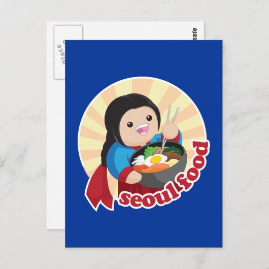 Carte Postale Séoul (Devant / Derrière)