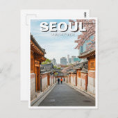 Carte Postale Séoul Bukchon Corée du Sud (Devant / Derrière)