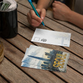 Carte postale Séoul Corée Watercolor