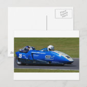Carte Postale Séparateur bleu F2 (Devant / Derrière)