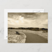 Carte Postale Sepia Bench (Devant / Derrière)