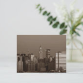 Carte Postale Sepia New York (Debout devant)