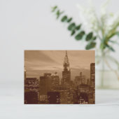Carte Postale Sepia Tone New York (Debout devant)