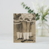 Carte postale Sepia Toned Irish Dance (Debout devant)
