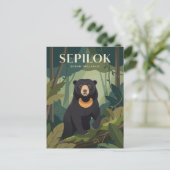 Carte Postale Sepilok Malaisie (Debout devant)