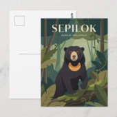 Carte Postale Sepilok Malaisie (Devant / Derrière)