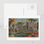 Carte Postale Seporter, Floride - Scènes de grandes lettres (Devant / Derrière)