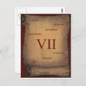 Carte Postale Sept (Devant / Derrière)