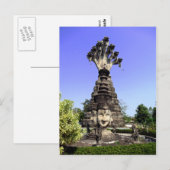 Carte Postale Sept ont dirigé le Naga, Thaïlande (Devant / Derrière)