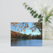 Carte Postale Sept sources Automnes Arbres et Étang (Debout devant)