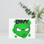 Carte Postale Sept visages péchés - Envy (Debout devant)