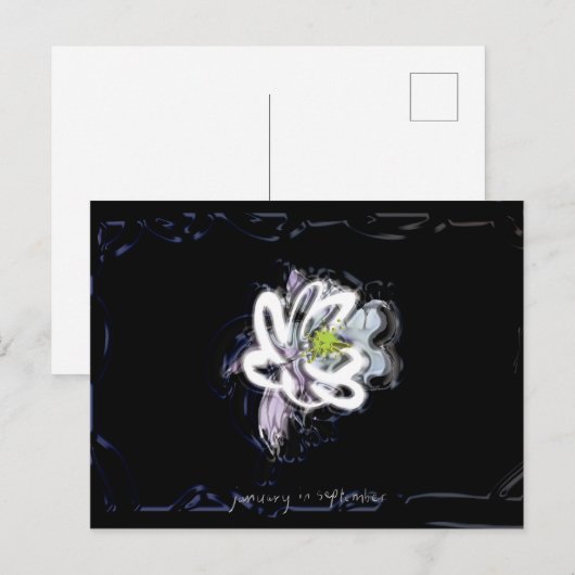 Carte Postale septembre (Devant / Derrière)