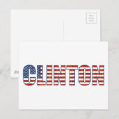 Carte Postale séquentiel Clinton (Devant / Derrière)
