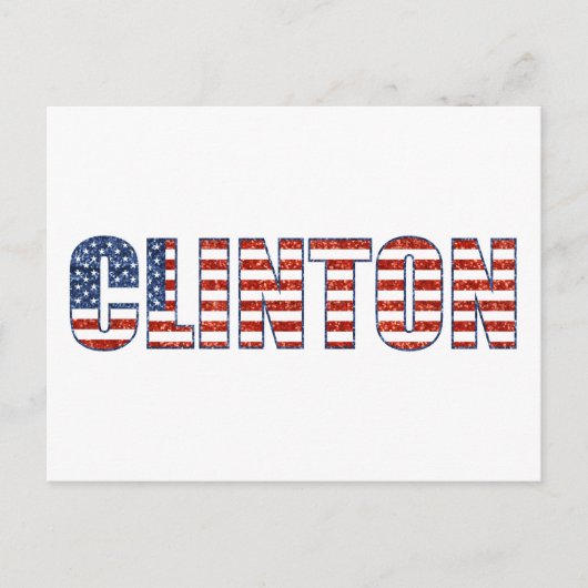 Carte Postale séquentiel Clinton (Devant)