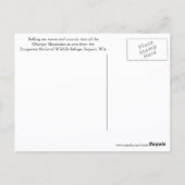 Carte Postale Sequim, Washington Photo de voyage (Dos)