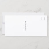 Carte postale séquoias (Dos)