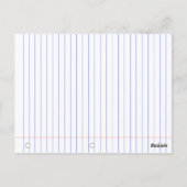 Carte Postale ser mi valentin bocetos de papel de cuaderno (Dos)