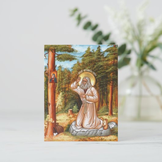 Carte Postale Seraphim de Sarov (Debout devant)