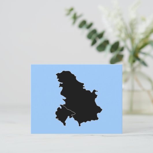 CARTE POSTALE SERBIE (Debout devant)