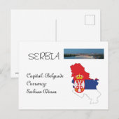 Carte Postale Serbie (Devant / Derrière)