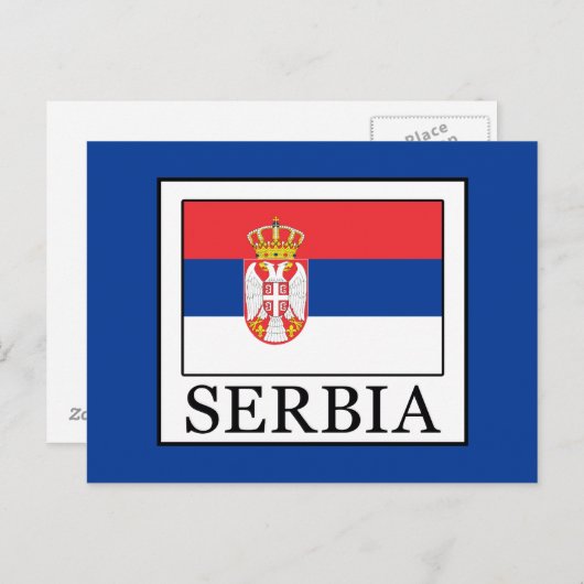 Carte Postale Serbie (Devant / Derrière)