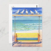 Carte Postale Sérénade de bord de la mer (Devant / Derrière)