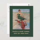 Carte Postale Serenade de homard (Devant / Derrière)