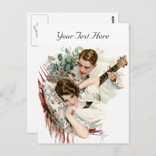 Carte Postale Serenade d'été (Devant / Derrière)