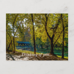 Carte Postale Serene Automne Walk Painterly