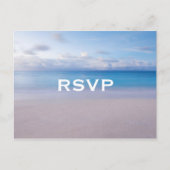 Carte postale Serene Beach RSVP (Devant)