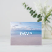 Carte postale Serene Beach RSVP (Debout devant)