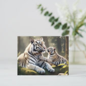 Carte Postale Serene Tiger Forest Postcard – Elegant Wildlife (Debout devant)