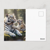 Carte Postale Serene Tiger Forest Postcard – Elegant Wildlife (Dos)