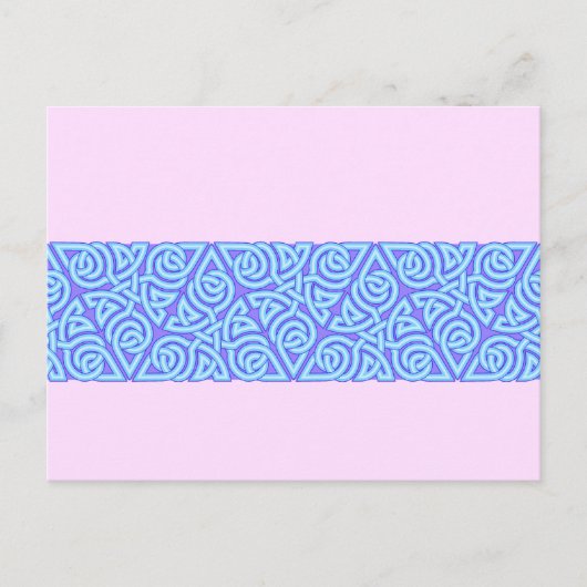 Carte postale Serene Triangle Knot (Devant)