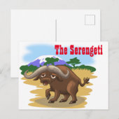 Carte Postale Serengeti (Devant / Derrière)