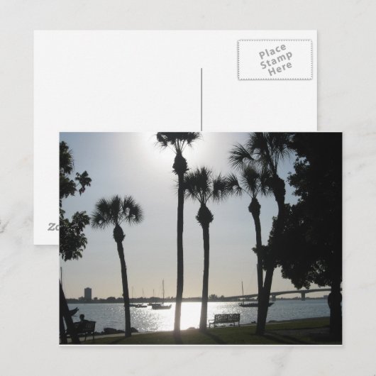 Carte Postale Sérénité (Devant / Derrière)