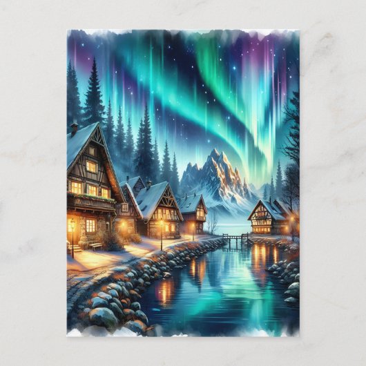 Carte Postale Sérénité au bord des eaux (Devant)