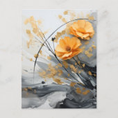 Carte Postale Sérénité dorée (Devant)