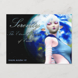 Carte Postale Sérénité du Gardien de la Terre