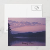 Carte Postale Sérénité maintenant ! (Devant / Derrière)