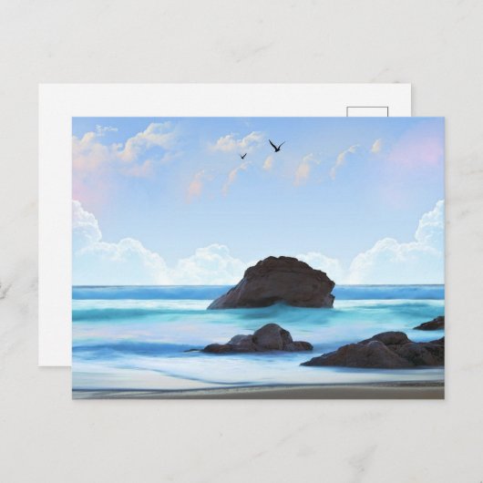 Carte Postale Sérénité... paisible et belle (Devant / Derrière)