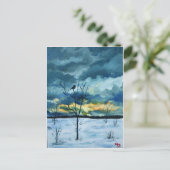 Carte Postale "Sérénité" par Hilary J England (Debout devant)