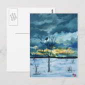 Carte Postale "Sérénité" par Hilary J England (Devant / Derrière)