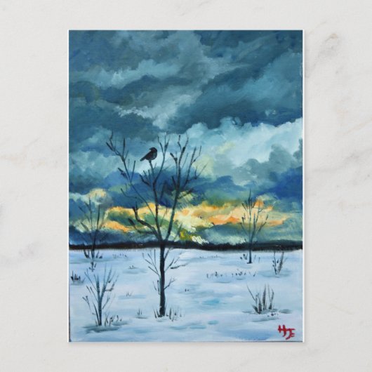 Carte Postale "Sérénité" par Hilary J England (Devant)